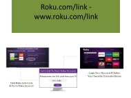 Roku.com/link - www.roku.com/link