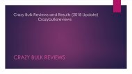 Crazy Bulk Reviews (2018 UPDATE): Your Ally For Your Fitness Goals