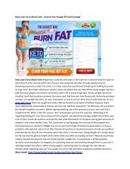 Keto Lean Force - Get Desirable Slim And Fit Body In Few Weeks!