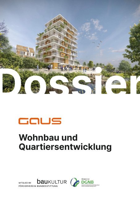 Gaus Architekten: Wohnen und Quartiergestaltung