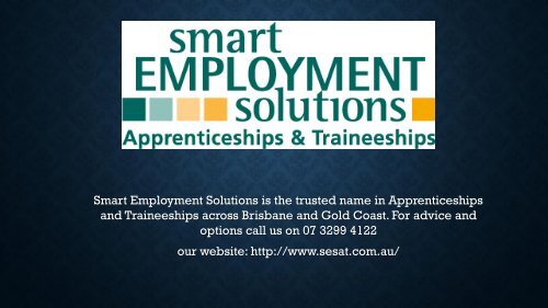 Electrician apprenticeships qld - Sesat