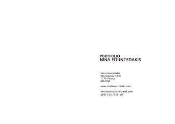 Portfolio_NINA FOUNTEDAKIS