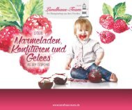 Landhaus-Team: Mini-Fibel - Marmeladen, Konfitüren u. Gelees 