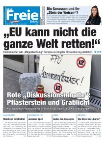 "Die EU kann nicht die ganze Welt retten!"
