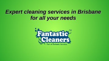 Professional Cleaning in Brisbane