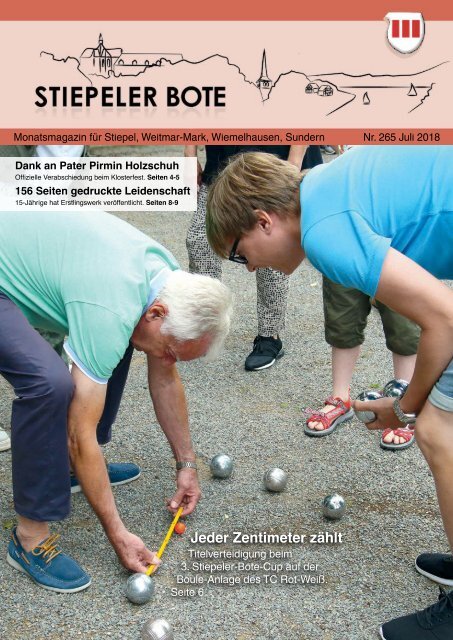 Stiepeler Bote 265 - Juli 2018