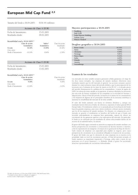 Informe y Cuentas Anuales - Tressis