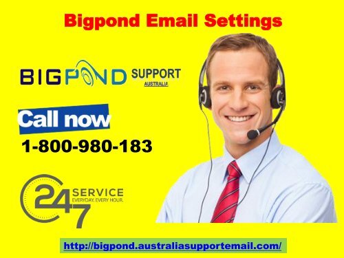  Quick Solution | Bigpond Email Settings 1-800-980-183