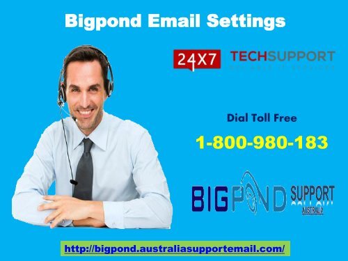  Quick Solution | Bigpond Email Settings 1-800-980-183