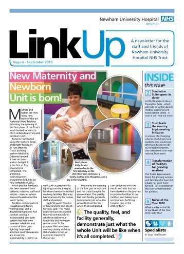 Link Up Aug Sept 10.pdf - Newham University Hospital