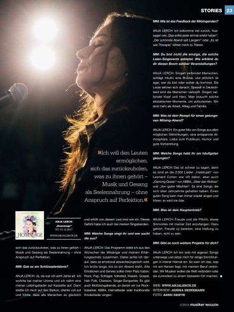 Musiker Magazin 2/2018