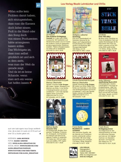 Musiker Magazin 2/2018