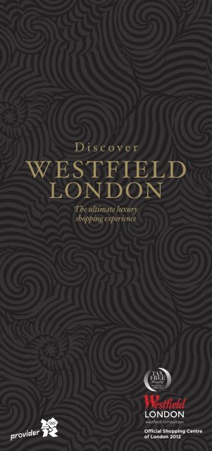 Westfield London brochure - British Airways