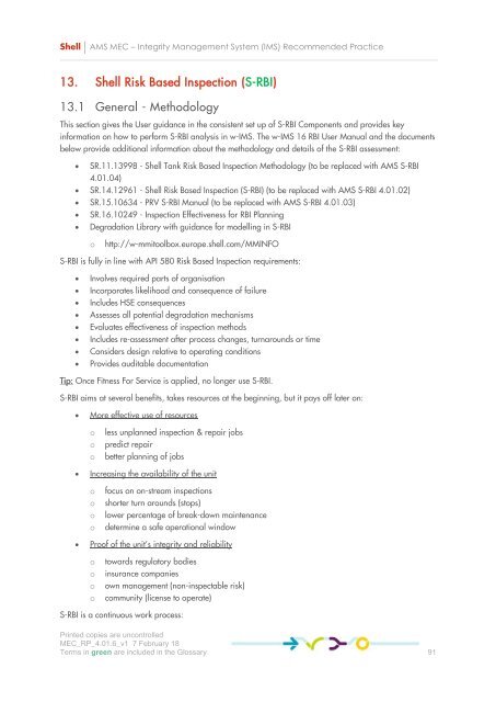 Shell | AMS MEC – Integ