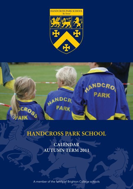 Calendar autumn term 2011 - Handcross Park School