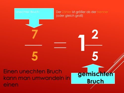 Brüche und DB Gesamt WH