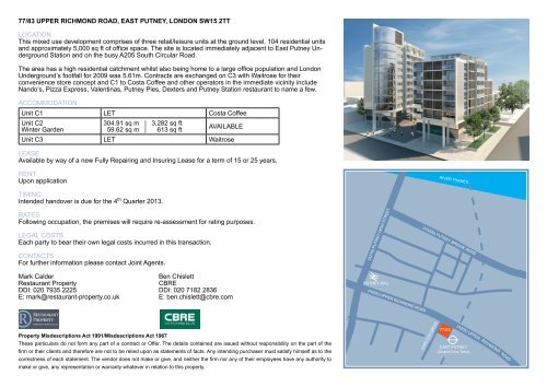 PUTNEY, Upper Richmond Road.pdf - RPAS