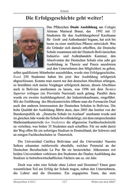 IV - CCA Monatsblatt