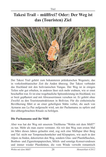 IV - CCA Monatsblatt