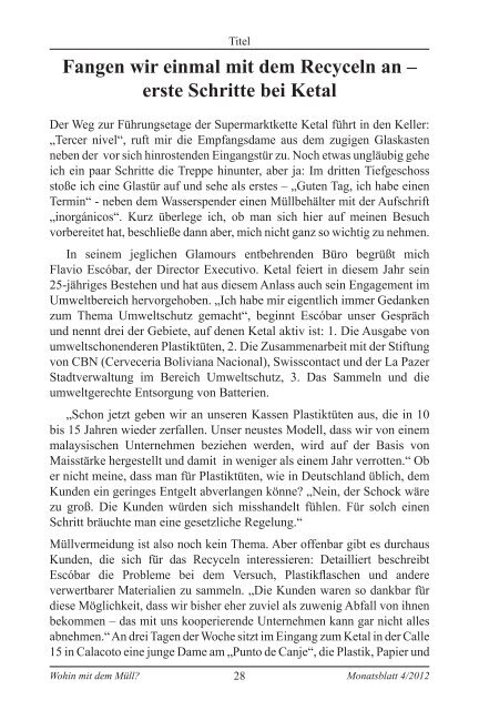 IV - CCA Monatsblatt