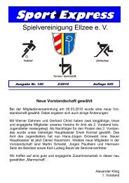 Sport Express - SpVgg Ellzee