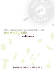 california - Eat Well Guide