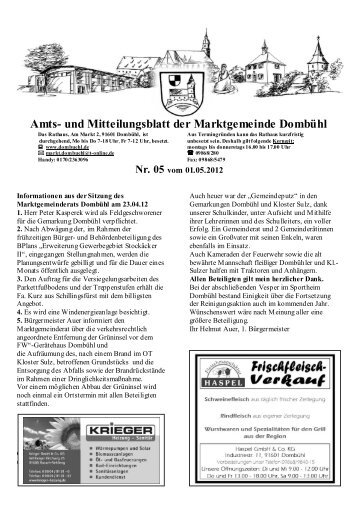 „Inte rfranken“-Staffellauf - Marktgemeinde Dombühl