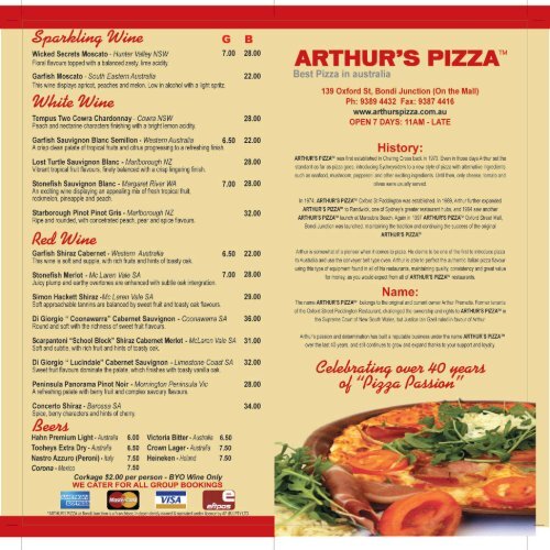 Arthur's pizza 2024