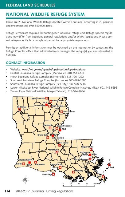 Louisiana Hunting Regulations 2016-2017