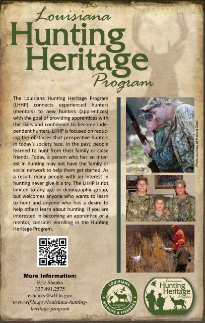 Louisiana Hunting Regulations 2016-2017