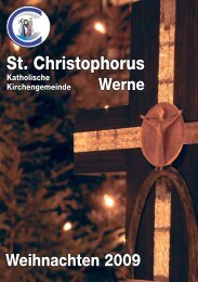 Geistliche und Ordensleute - Pfarramt St. Christophorus