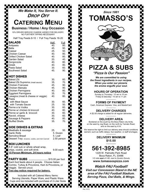 Camy's Pizza's Menu: Prices and Deliver - Doordash