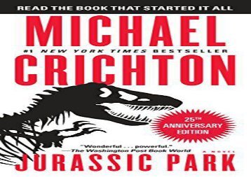 PDF Online Jurassic Park For Full