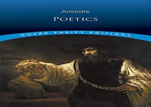 Read Online Poetics (Dover Thrift Editions) For Full