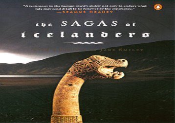 PDF Online The Sagas of the Icelanders (World of the Sagas) (Rough Cut) For Kindle