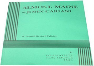 Free PDF Almost, Maine Review