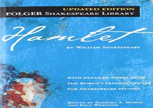 Free PDF Hamlet (Folger Shakespeare Library) For Full