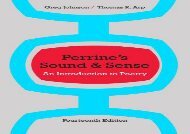 PDF Online Perrine s Sound   Sense: An Introduction to Poetry Any Format