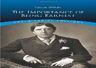 AudioBook The Importance of Being Earnest (Dover Thrift Editions) For Full