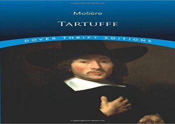 Free PDF Tartuffe (Dover Thrift Editions) Epub