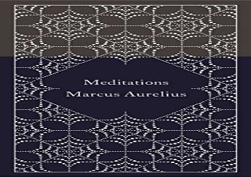 Free PDF Meditations (Penguin Pocket Hardbacks) For Kindle