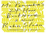 AudioBook Mr. Penumbra s 24-Hour Bookstore Any Format