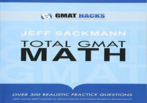 [+][PDF] TOP TREND Total GMAT Math: Volume 1  [DOWNLOAD] 