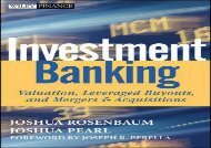 Investment Banking Workbook PDF Free Download