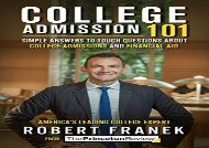 [+]The best book of the month College Admission 101: Simple Answers to Tough Questions about College Admissions and Financial Aid (College Admissions Guides) [PDF] 