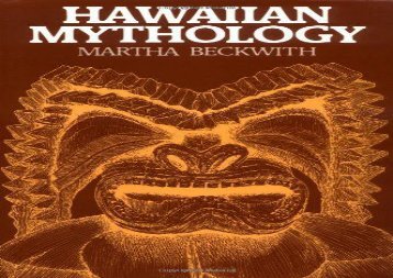 PDF Download Hawaiian Mythology Any Format