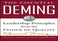 [+][PDF] TOP TREND The Essential Deming: Leadership Principles from the Father of Quality  [READ] 