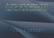 [+][PDF] TOP TREND A Real Look at Real World Corporate Governance  [DOWNLOAD] 