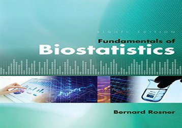 [+]The best book of the month Fundamentals of Biostatistics  [READ] 