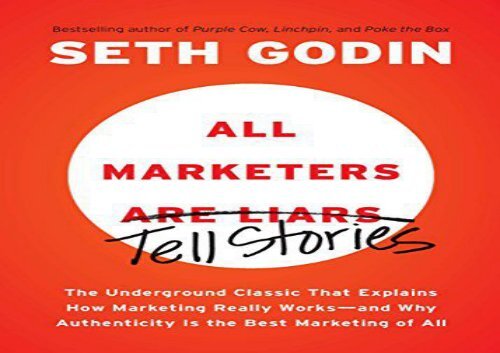 [+]The best book of the month All Marketers Are Liars: The Underground Classic That Explains How Marketing Really Works--And Why Authenticity Is the Best Marketing of All  [NEWS]